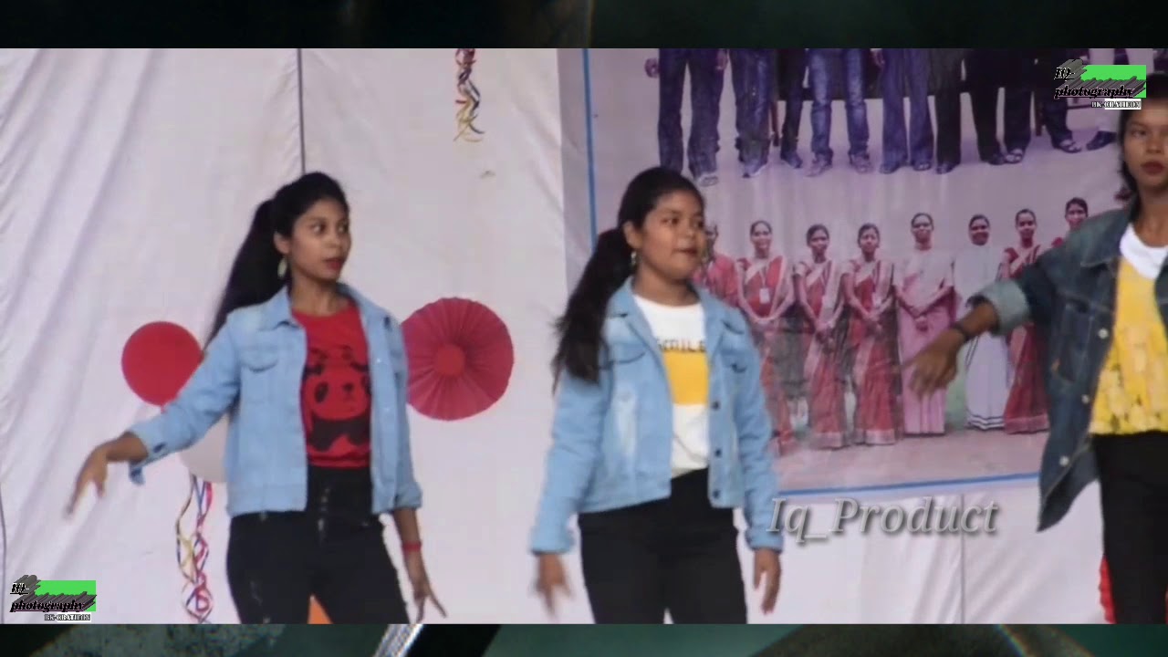 St Xavier's 12th girls { Mona Bhagat /Shaile Minj } dance group ambikapur