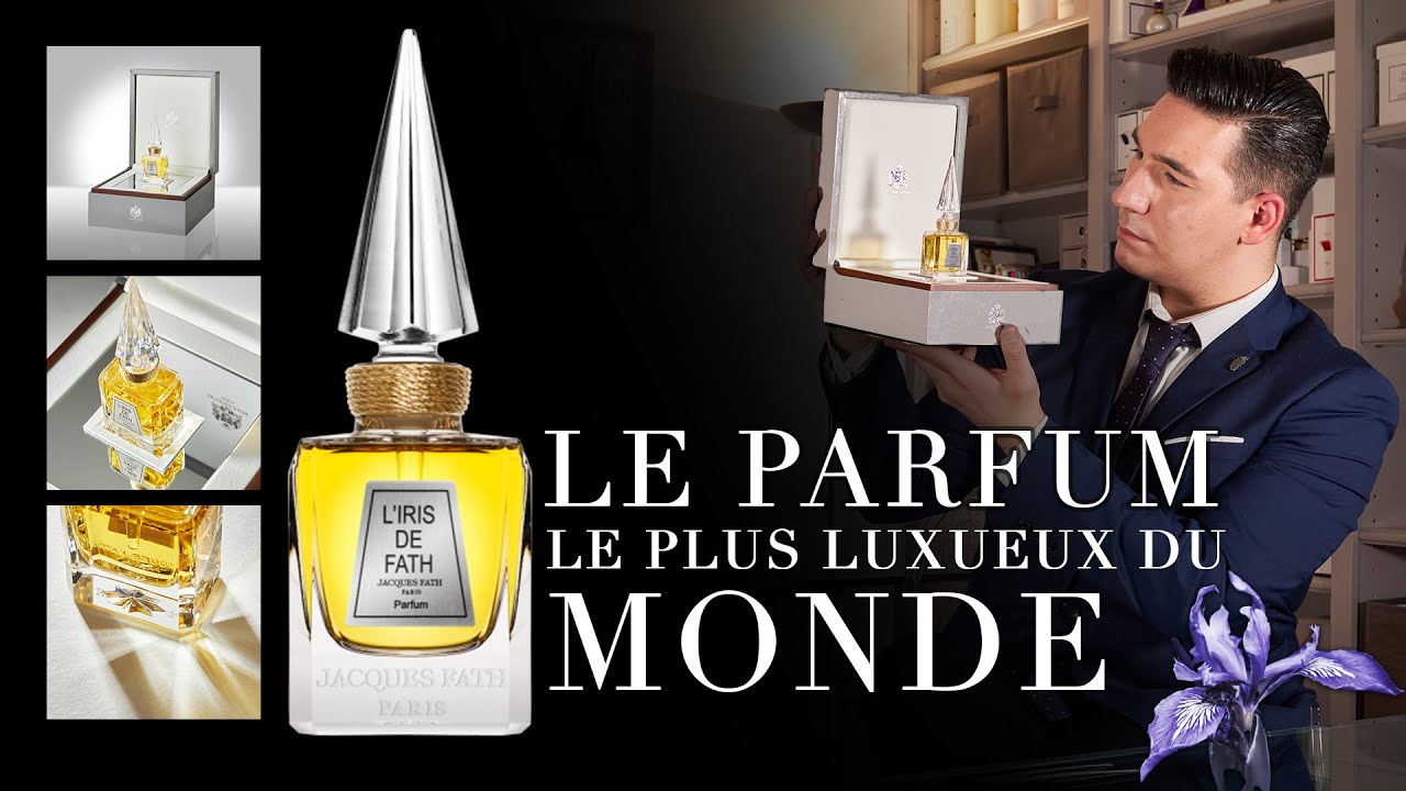 PARFUM LE PLUS LUXUEUX DU MONDE À 1470€ - L'IRIS DE FATH DE JACQUES FATH