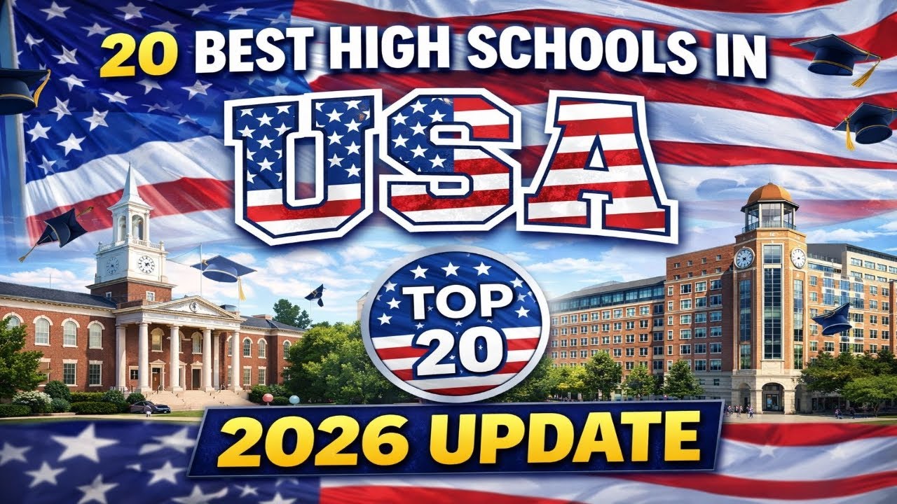 20 BEST HIGH SCHOOLS IN USA | 2026 UPDATE