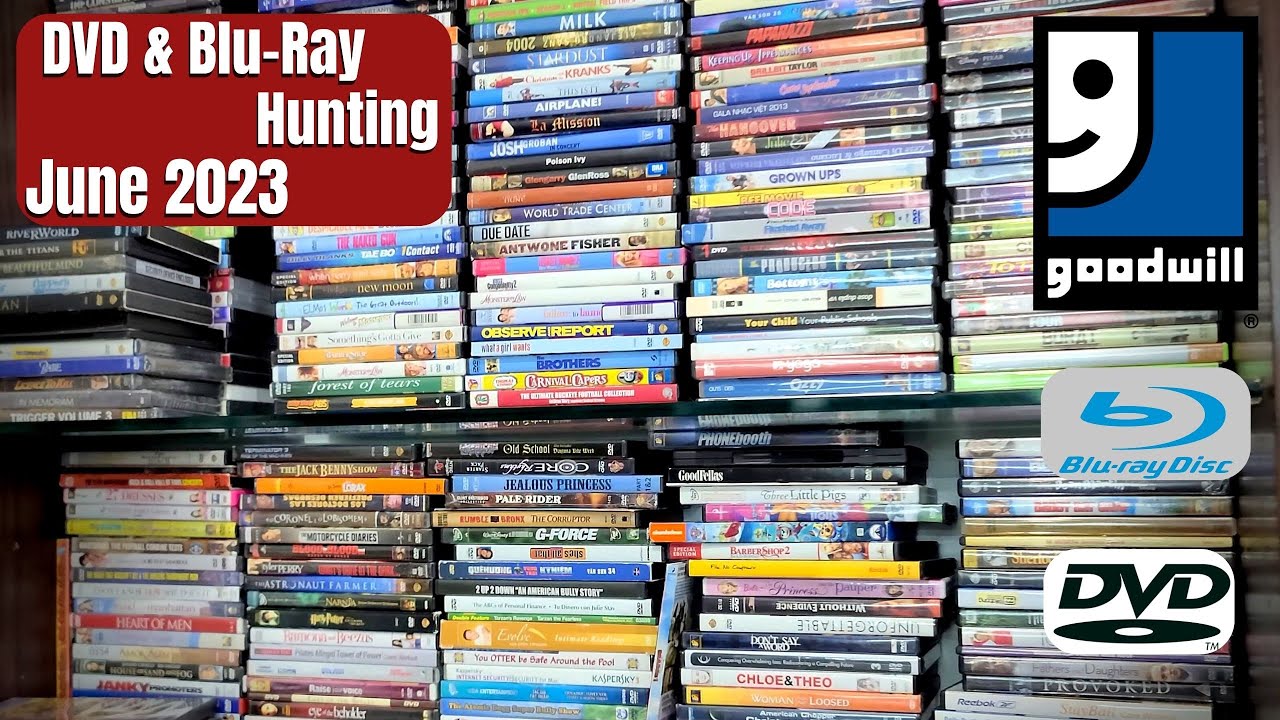 Охота на DVD и Blu-Ray «Goodwill»! (июнь 2023 г.)
