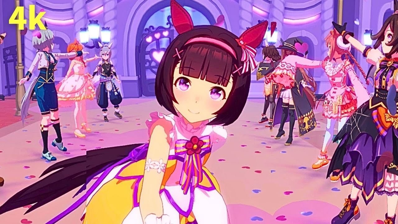 【ウマ娘】「めにしゅき♡ラッシュっしゅ！」ニシノフラワーver・4k60fps・疑似全画面対応【4.5周年】小さい子Edition