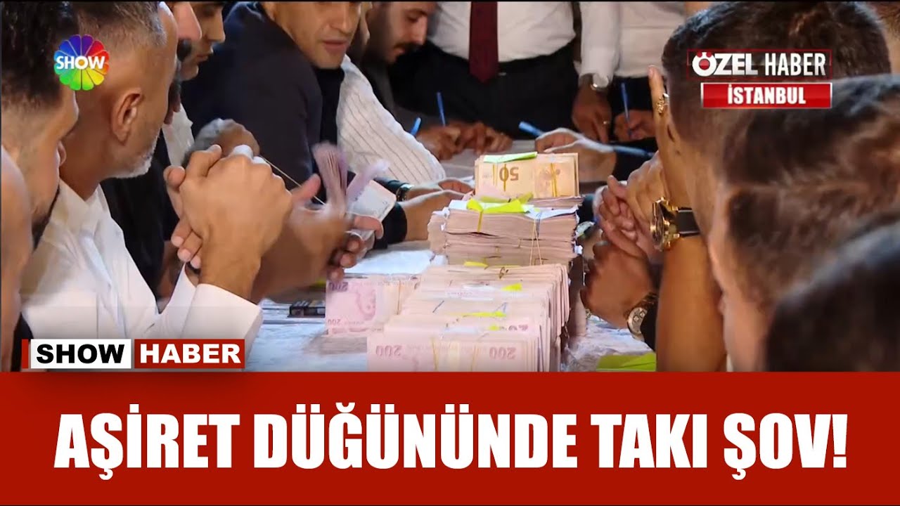 Aşiret düğününde rekor; 30 milyon TL!