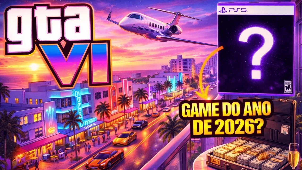 GTA VI QUE SE CUIDE! Tem jogo de peso chegando em 2026...