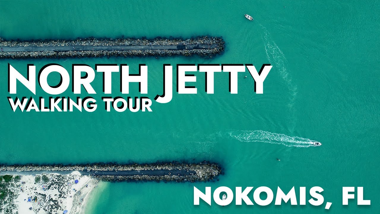 North Jetty Park, Nokomis Beach, Florida - Walking Tour - Sarasota County