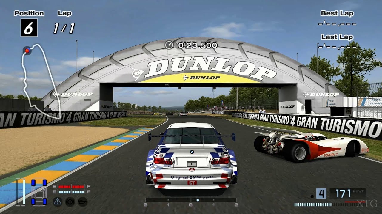 [#1387] Gran Turismo 4 - BMW M3 GTR Race Car '01 (HYBRID) PS2 Gameplay HD