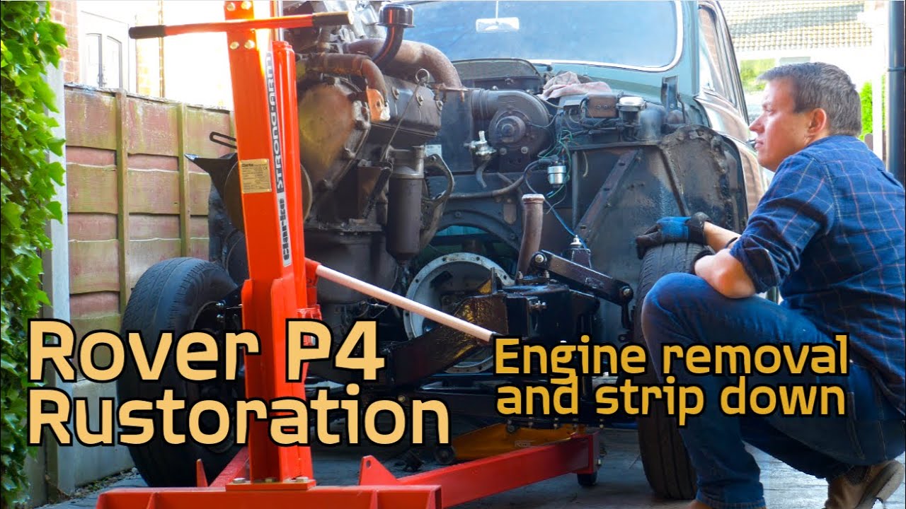 Classic Rover P4 Restoration - How worn out is my 67 year old engine? - ASMR