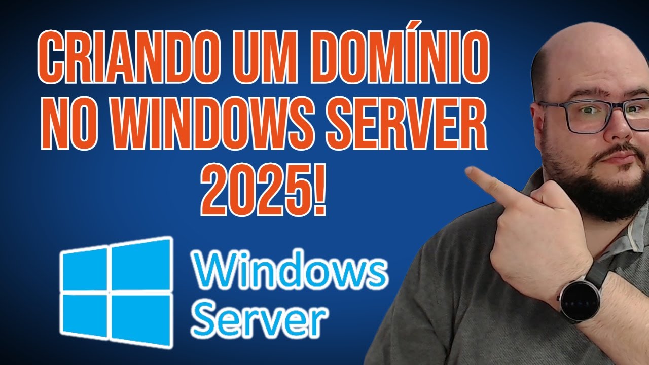 Como configurar um domínio no Active Directory do Windows Server 2025!