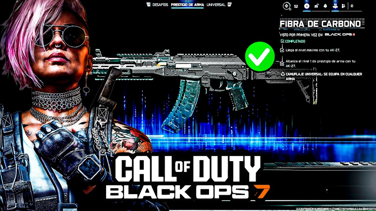 Cómo Hacer PRESTIGIO en CUALQUIER ARMA al Llegar al Nivel MÁXIMO CALL OF DUTY BLACK OPS 7