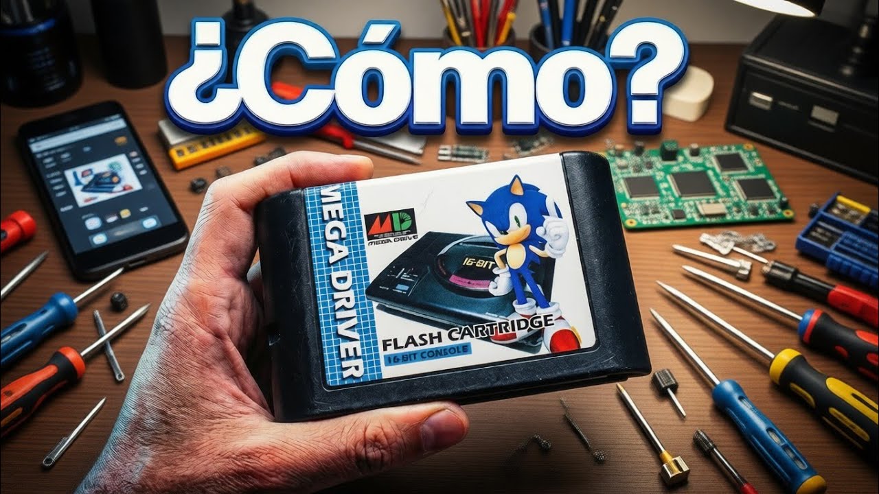 ¿Cómo funcionaban los cartuchos de Sega Genesis?
