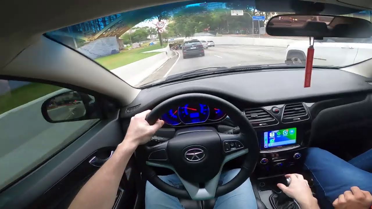 JAC J5 1.5 COM DIFUSOR DE ESCAPE - ACELERANDO E PRIMEIRAS IMPRESSÕES DESSE CARRO TÃO CRITICADO 👍👍