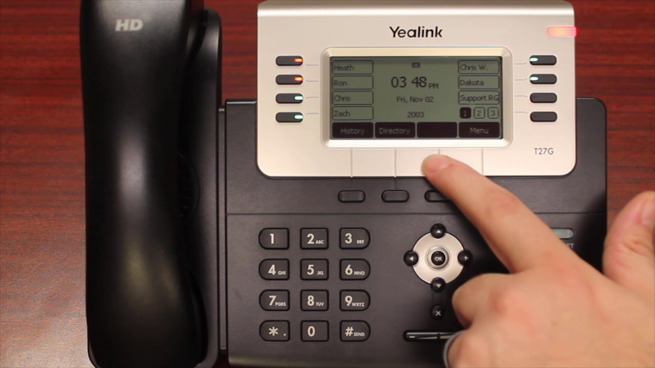 Yealink 27G Training for IPlex Phone System