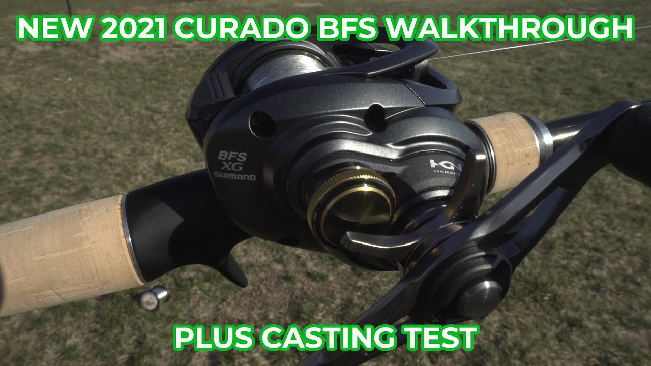2021 SHIMANO CURADO BFS CASTING TEST