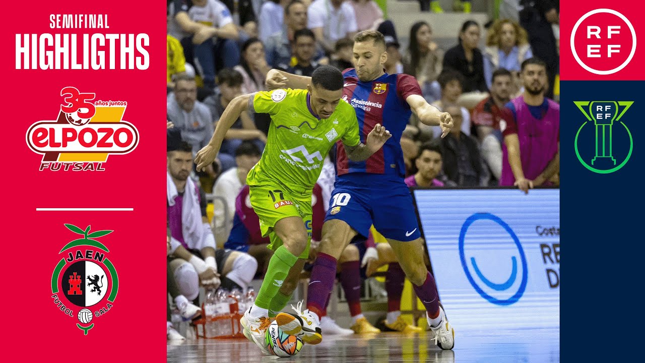 Resumen #CopaDeEspaña Renfe | ElPozo Murcia Costa Cálida 3(5)-(4)3 Jaén Paraíso Interior | Semifinal