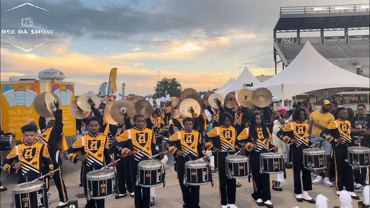 ALABAMA STATE DRUM LINE VS FLORIDA A&M | THEY DONT WANT NO 💨 2024