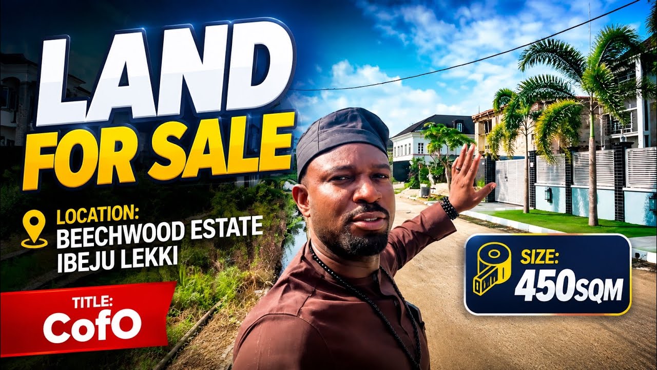 450SQM LAND FOR SALE IN BEECHWOOD ESTATE IBEJU LEKKI | C of O | Lagos Property for Sale