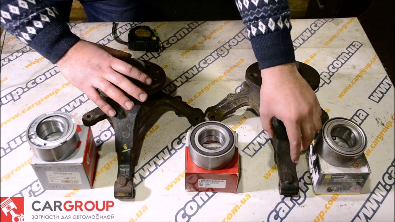 Подшипники передней ступицы на Renault Trafic, Opel Vivaro, Nissan Primastar