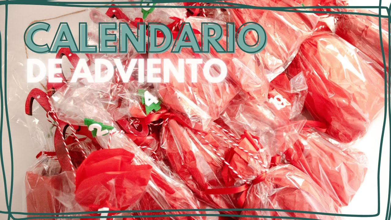 🌲 Cómo HACER un CALENDARIO de ADVIENTO | Tutorial