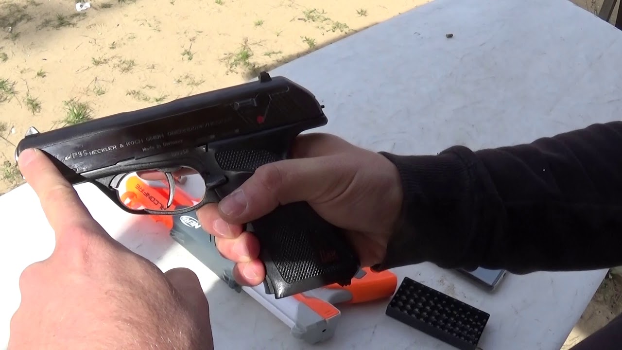 128.Пистолет Heckler & Koch P9S.Задолго до Глока.
