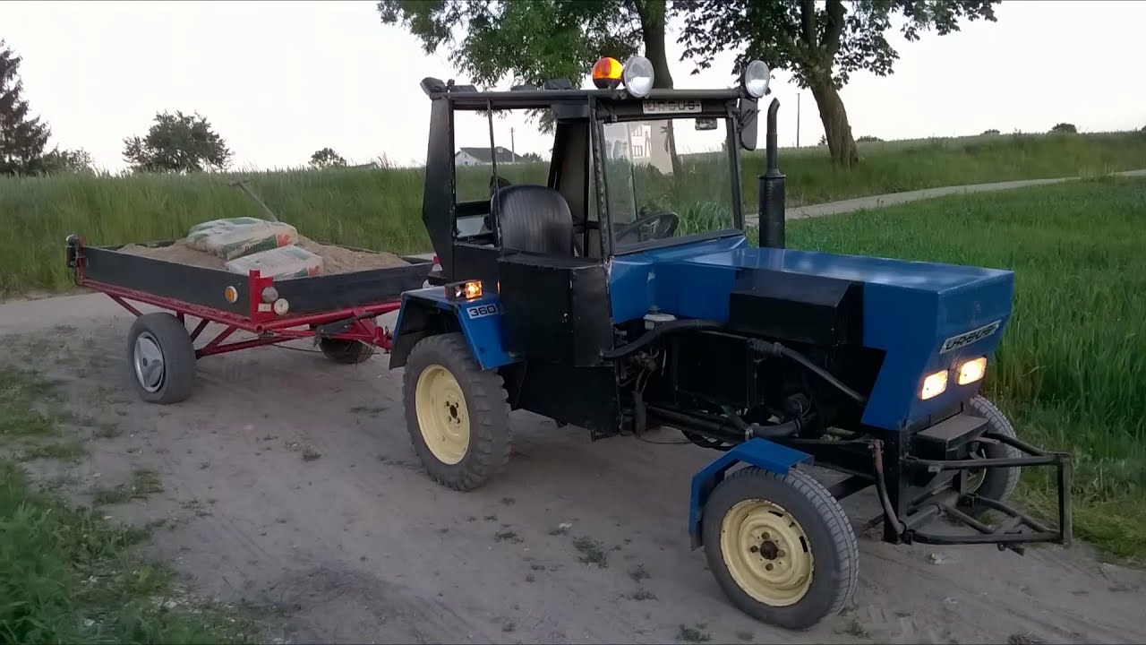 Traktor sam z silnikiem tico i jego modyfikacja