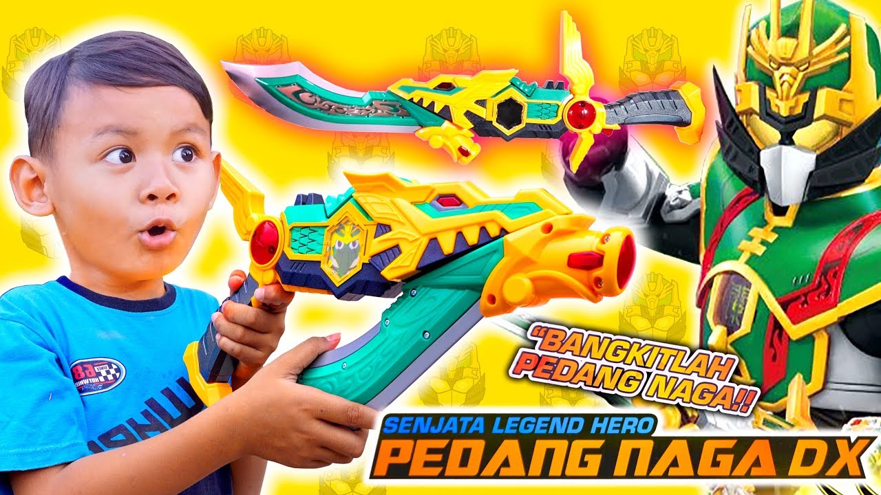 Unboxing Pedang Legend Hero Ganwu Naga Hijau DX Ukuran Jumbo | Main Pedang Legend Hero RTV Indonesia