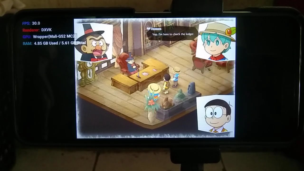 Test Main Game Doraemon Story Of Season Gameplay Winlator Ludashi 2.8.2 Helio G85+Setting 