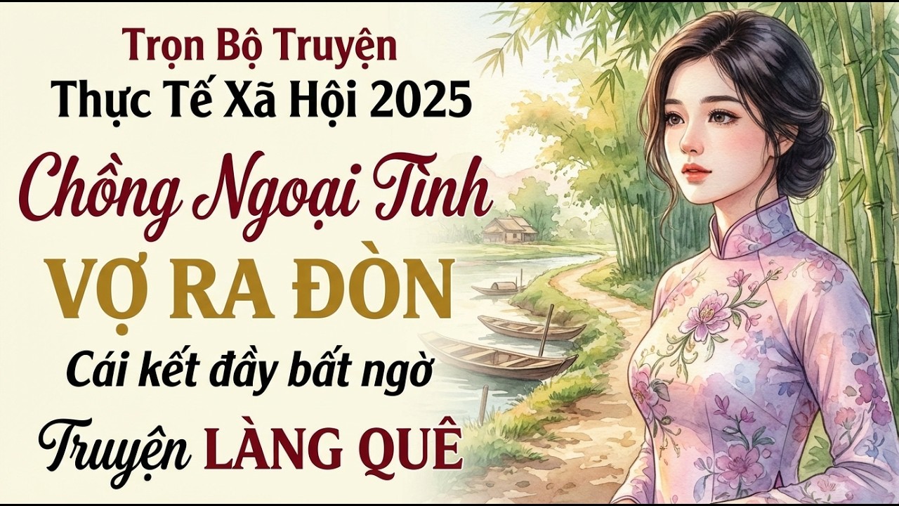 Truyện hay càng nghe càng cuốn： CHỒNG NGOẠI TÌNH, VỢ TRẢ THÙ -  Đọc truyện làng quê đặc sắc