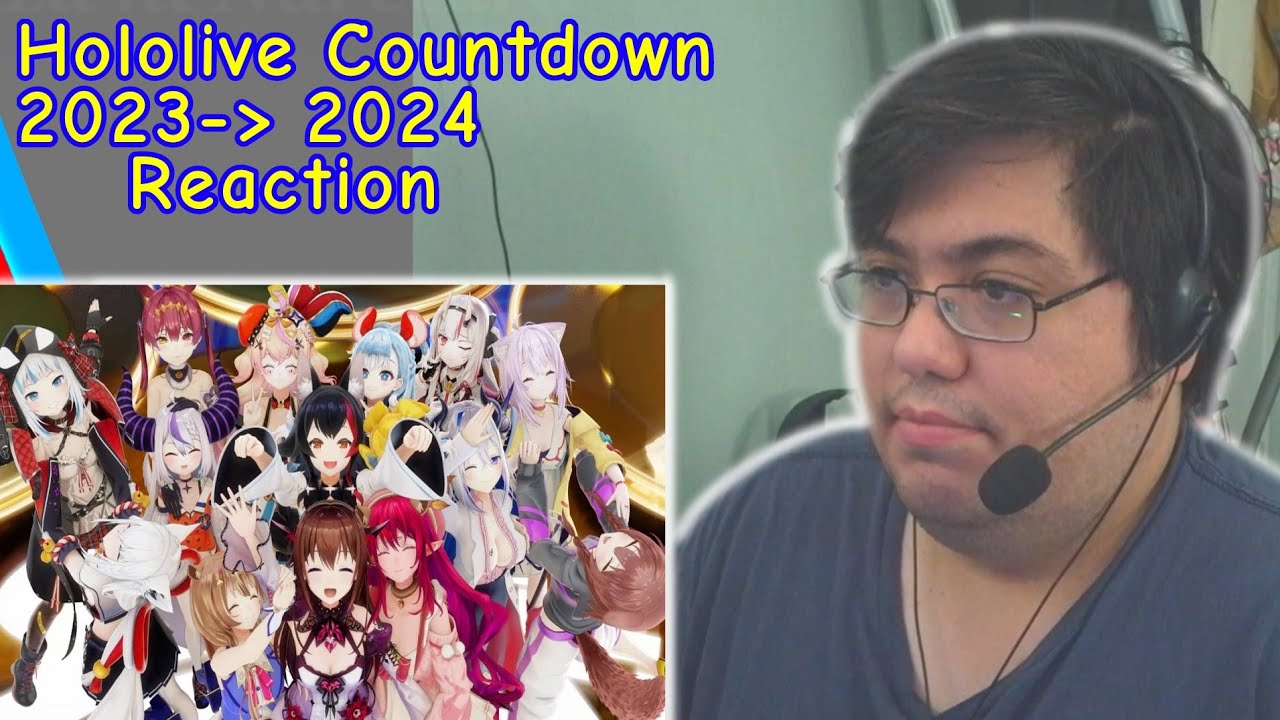 Hololive Countdown to New Year 2024