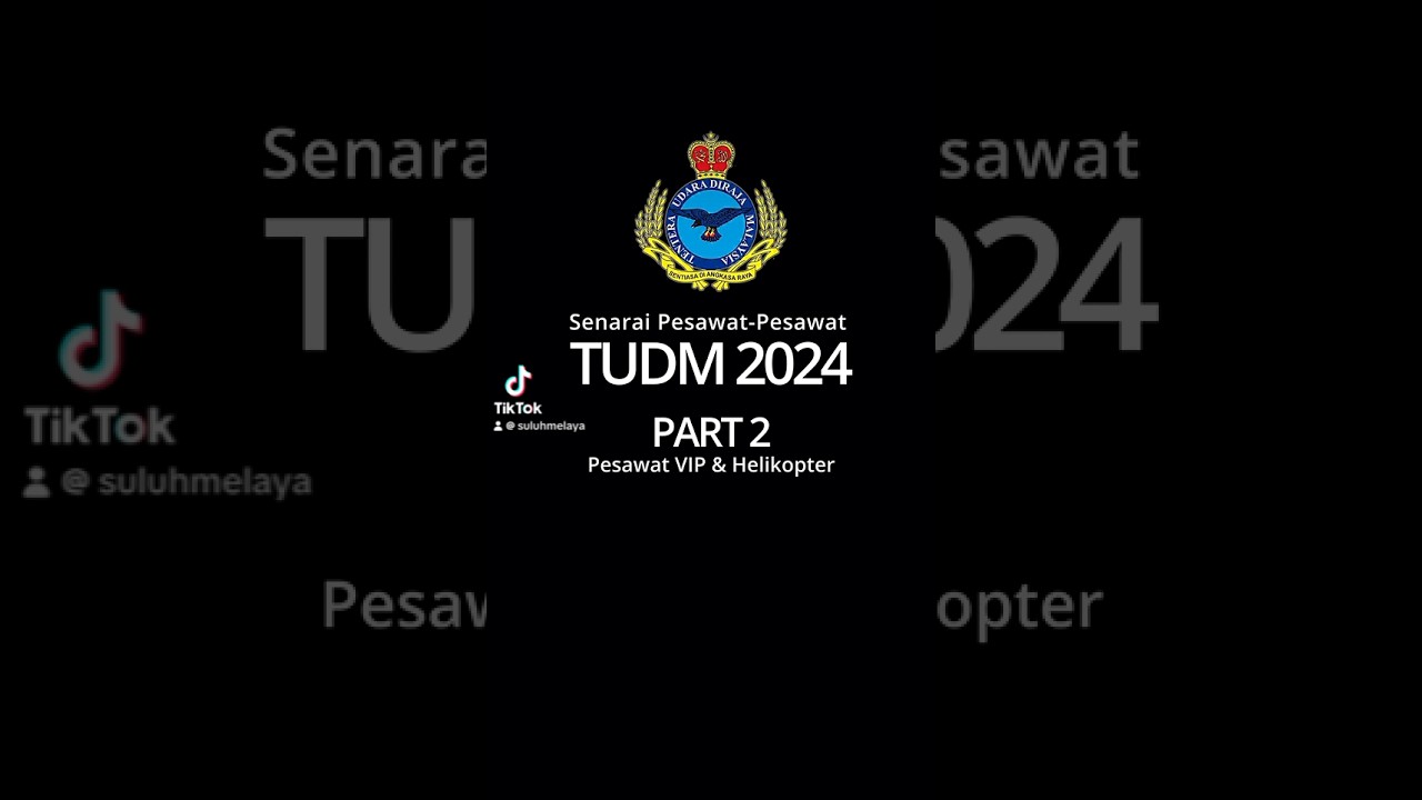 Pesawat TUDM Part 2: VIP dan Helikopter #tudm #malaysia #rmaf #military #a320 #atm #travel