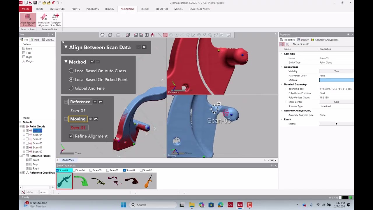08 Point Cloud Data | Geomagic Design X Go Training