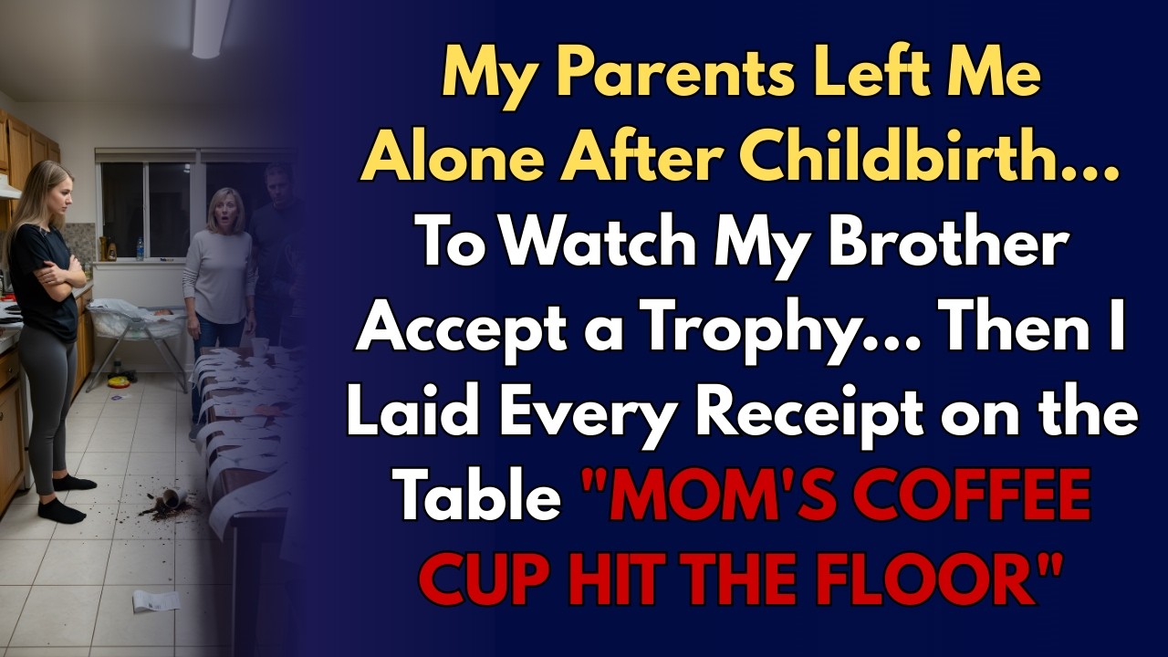 My Parents Left Me Bleeding After Birth for My Brother's Trophies — I Brought the Receipts