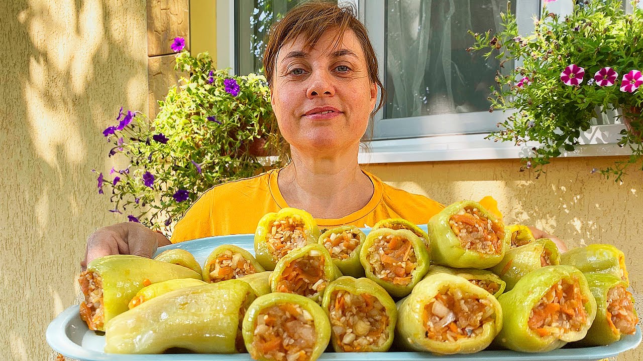 ARDEI UMPLUȚI cu carne de pui/ Cea mai simplă rețetă