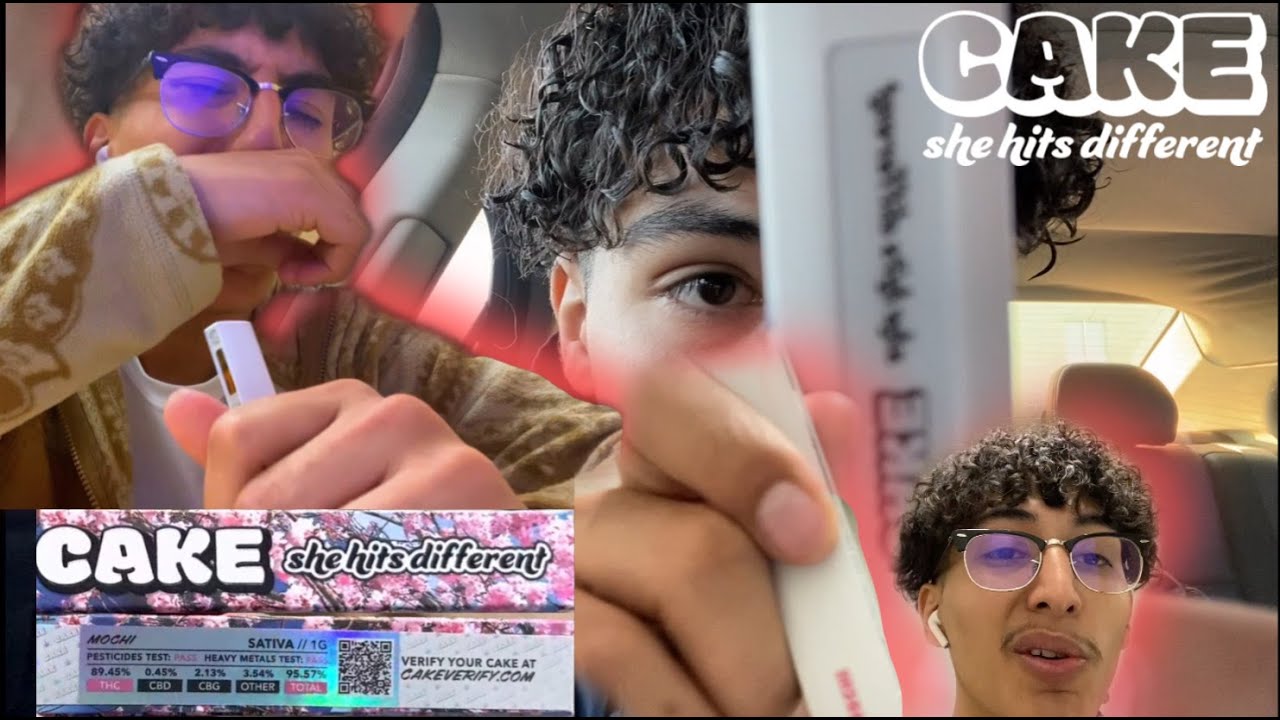Cake She Hits Different (Mochi) Gen3 Disposable Review + Hitting BLINKERS At SCHOOL