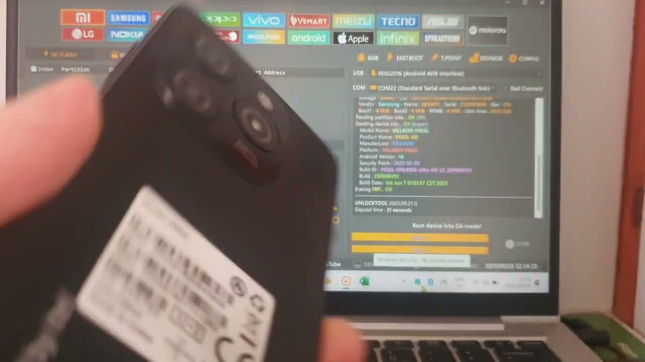 VILLAON V652L FRP BYPASS/UNLOCKTOOL & JADOON MOBILE 📱 TECH 