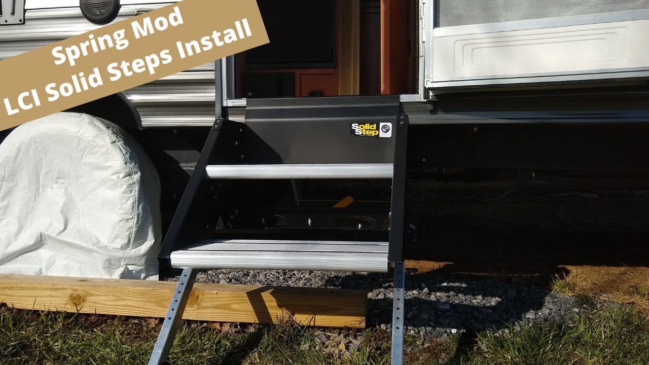 Lippert Solid Steps Install
