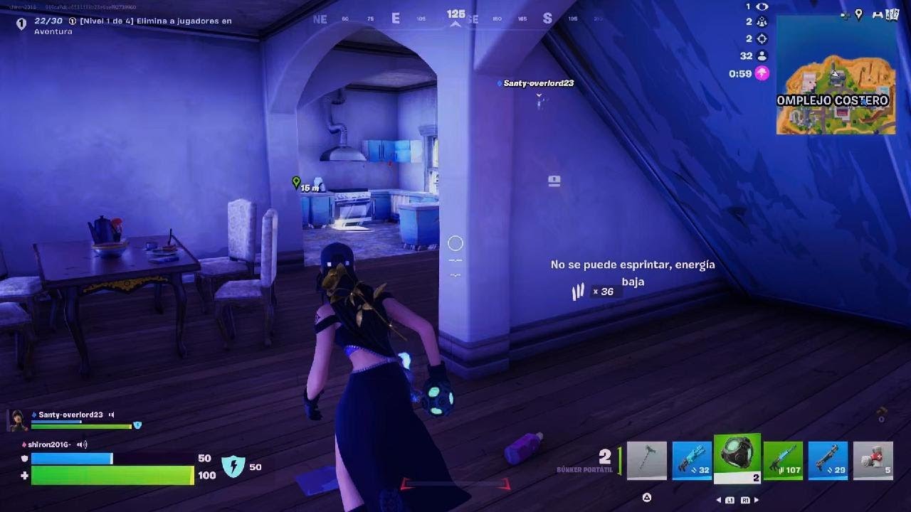 Fortnite recarga (6)☠️😁🫡 the deadly and monstrous attack of Santi🤣😑🤨😁🫡