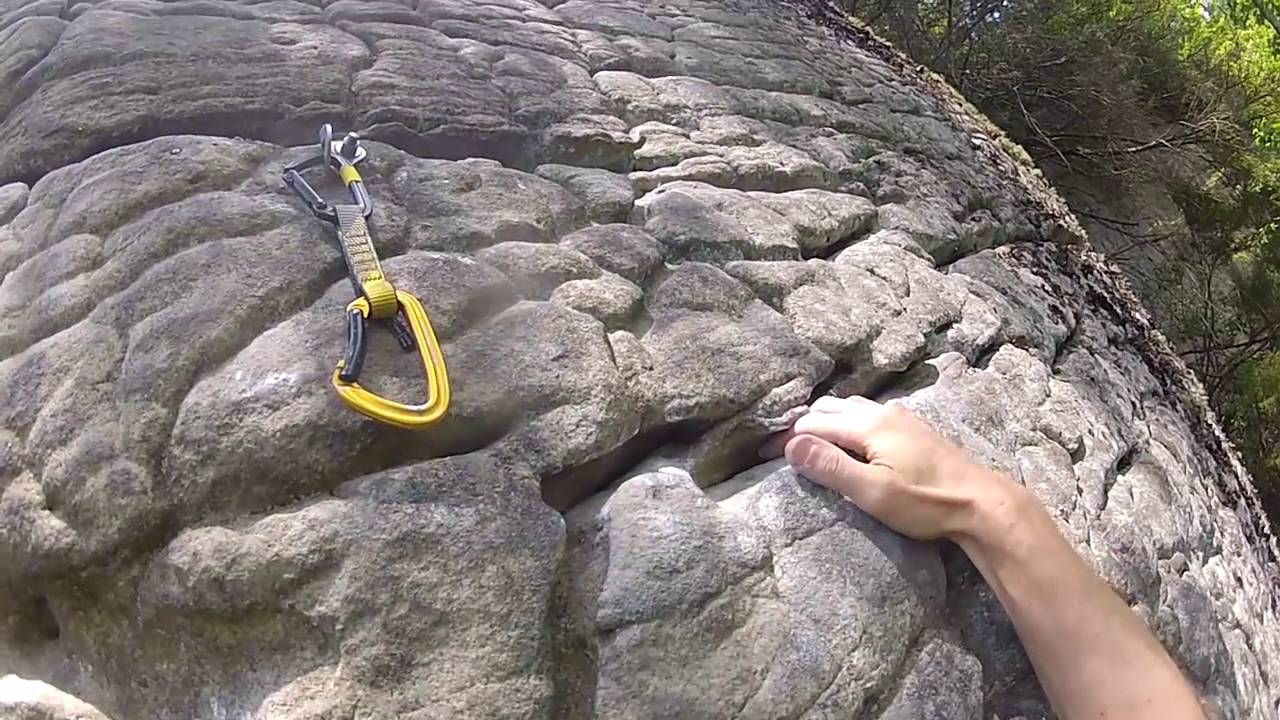 Sport Climbing on Satisfaction Guaranteed at the New River Gorge, WV