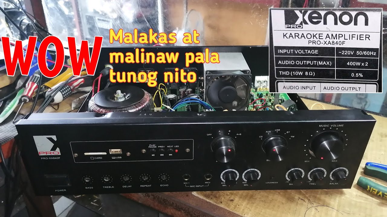 Hindi ko akalain na ganun ka clear at kaganda tunog nito