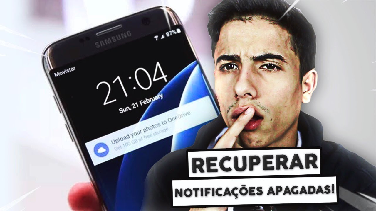 Como RECUPERAR UMA NOTIFICAÇÃO Perdida ou Apagada!