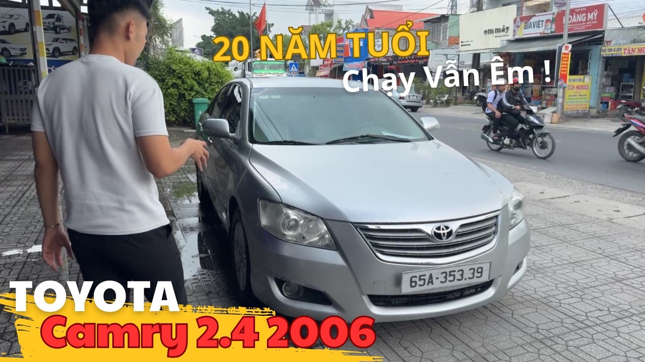 Camry Đã Sử Dụng 20 Năm Tuổi ! Liệu Có Đáng Mua, Mức Gía Rao Bán Trên 200Triệu CAMRY 2.4 2006