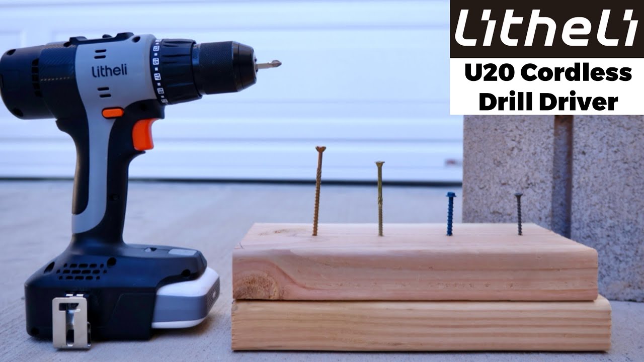 Litheli U20 Cordless Drill Driver Review