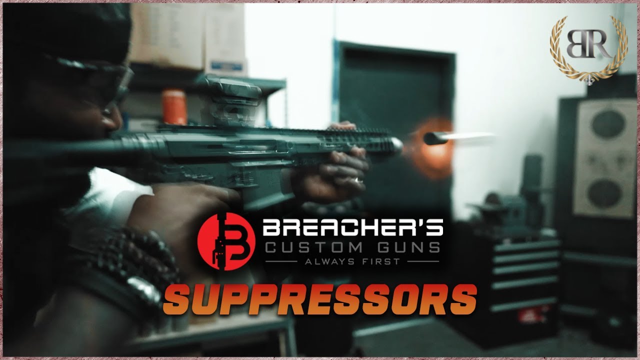 Suppressors - Fully Automatic .50 Cal Beowulf AR-15⚜️Breacher's Custom Guns