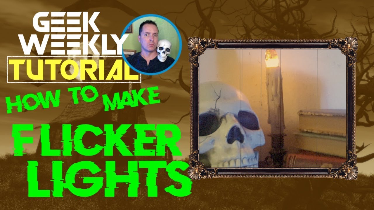 Halloween Tutorial: How To Make Flicker Lights