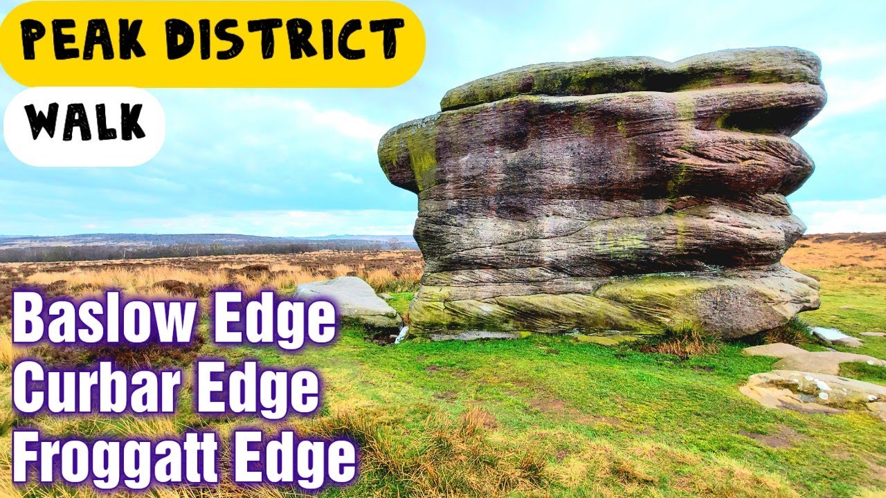 Peak District Walk - Heritage Way, Baslow, Curbar & Froggatt Edge