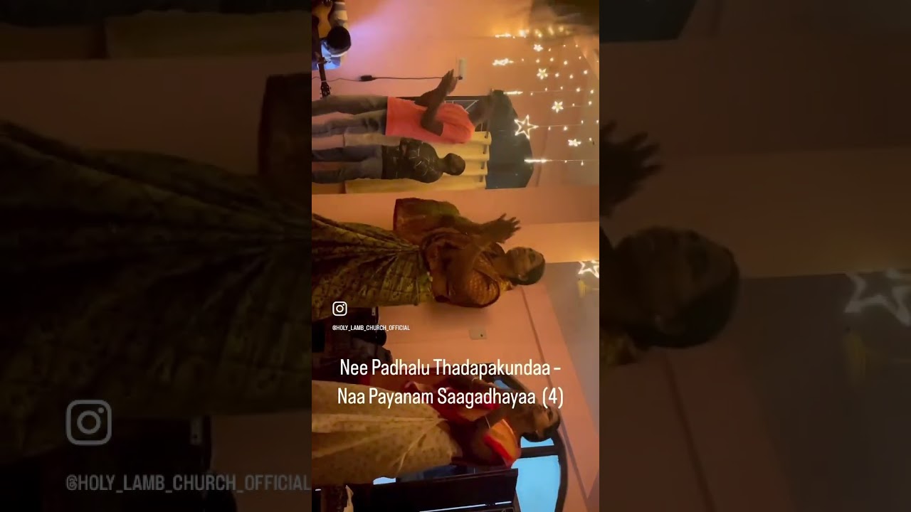 Pradhana valane payanamu- worship at Holy Lamb Church