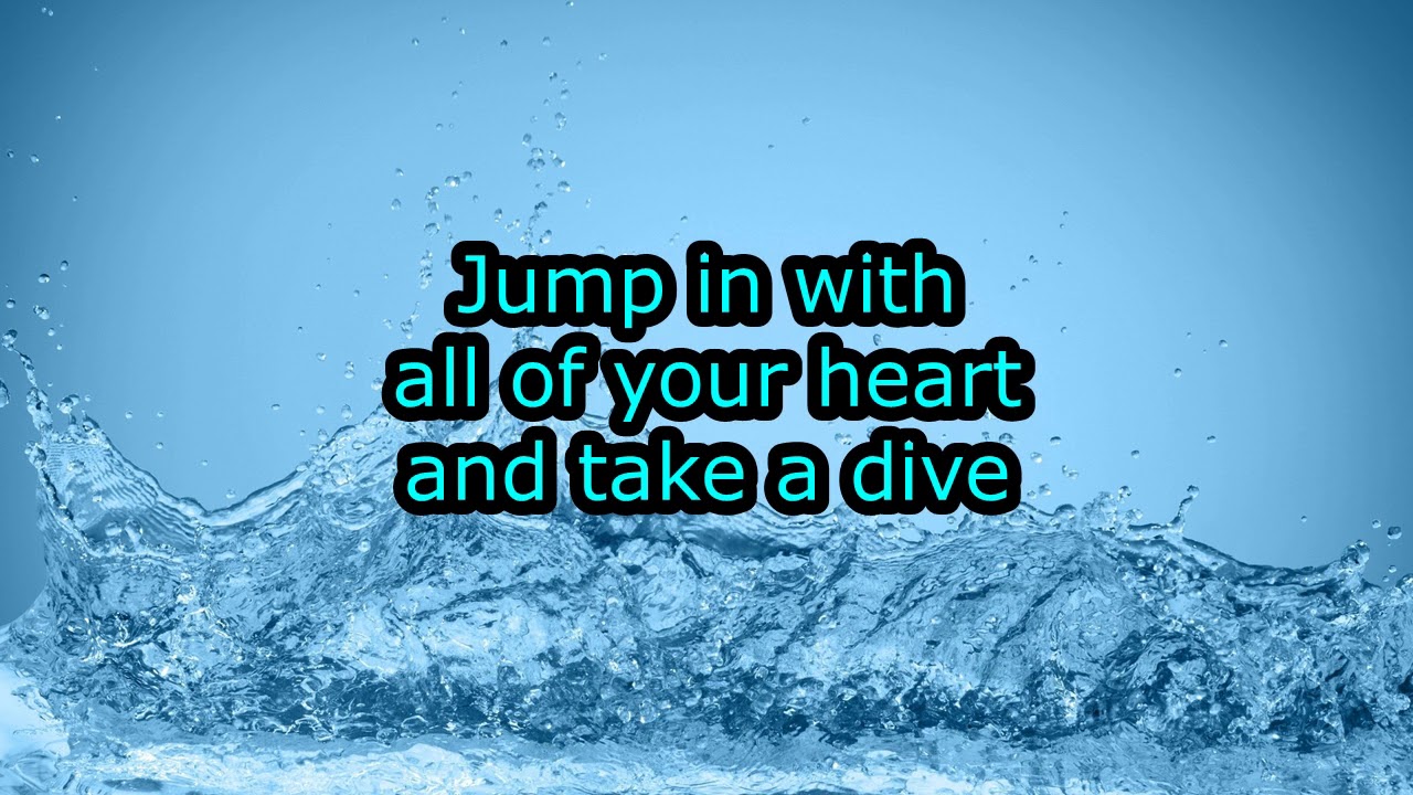 Dive with lyrics -D.C. Talk