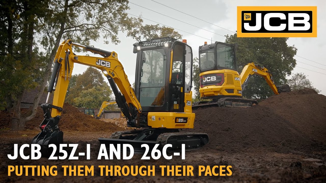 Putting the JCB 25Z-1 and 26C-1 through it's paces