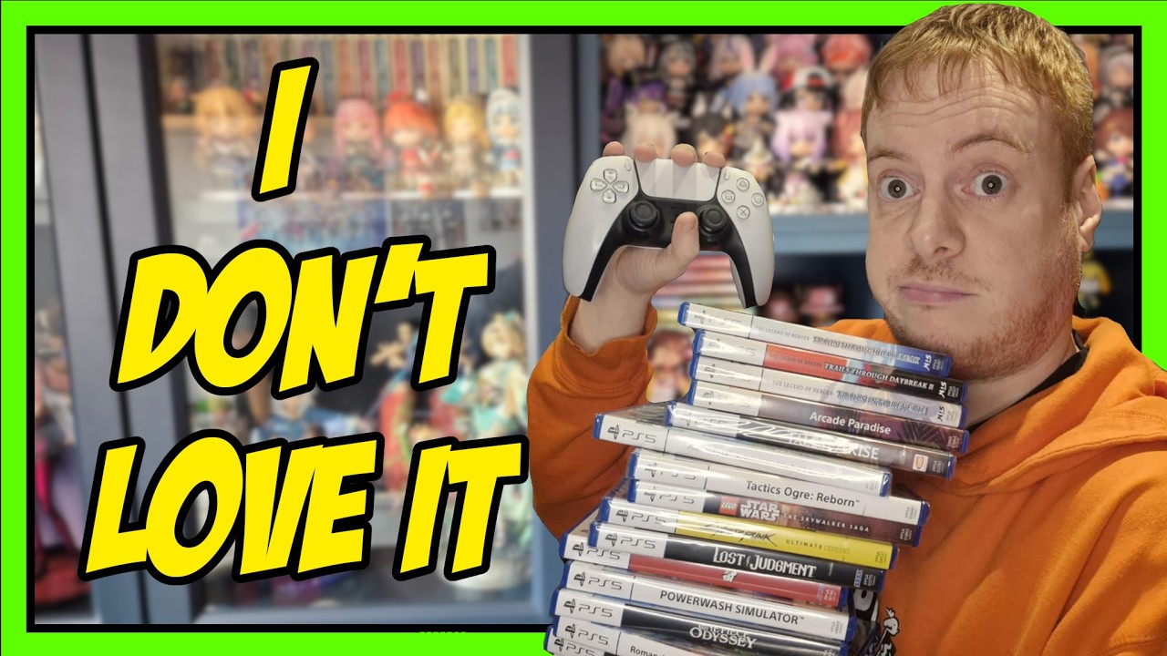 My PS5 Collection Feels Replaceable. (PS5 Collection and Rant)