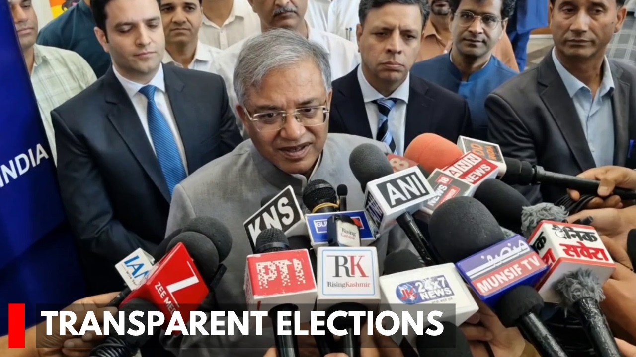 India's Electoral Process Most Transparent in the World: Chief Election Commissioner