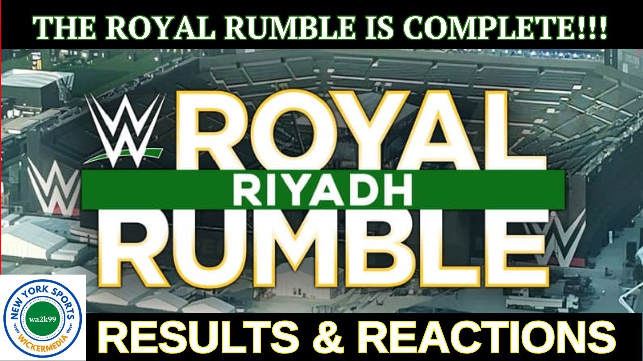 LIVESTREAM! Royal Rumble Reaction!