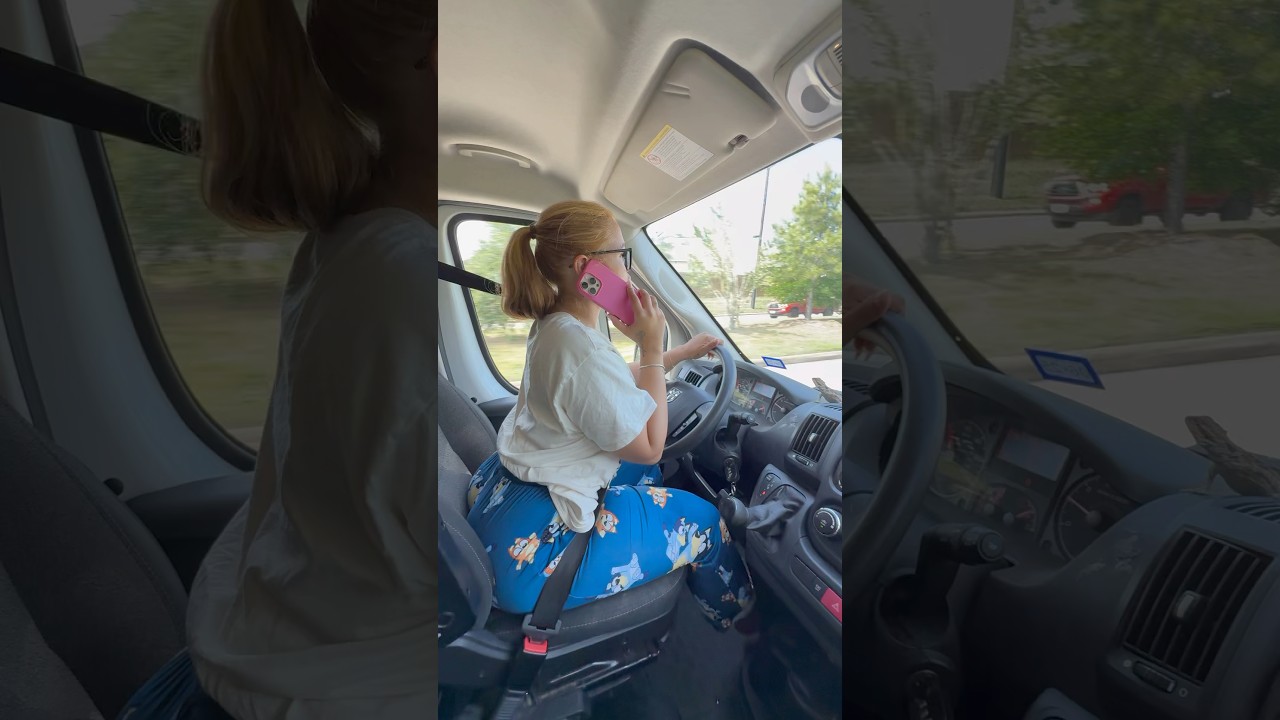 I&rsquo;m just a girl driving my home on wheels #vanlife